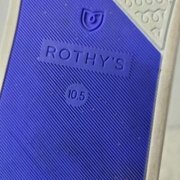 Rothy's The Slip On Anchor Womens Shoes Size 10.5 Casual Low Top Sneakers Shoes - Picture 9 of 10